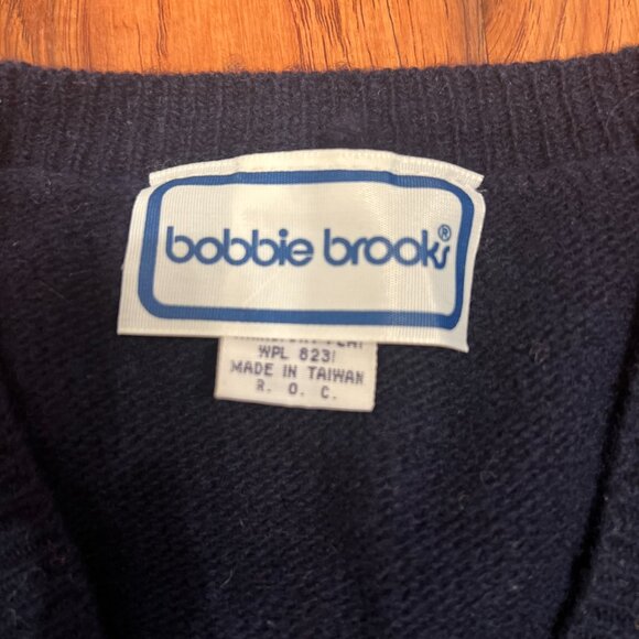 lambs wool Bobbie brooks vintage sweater vest old money style - Picture 8 of 12